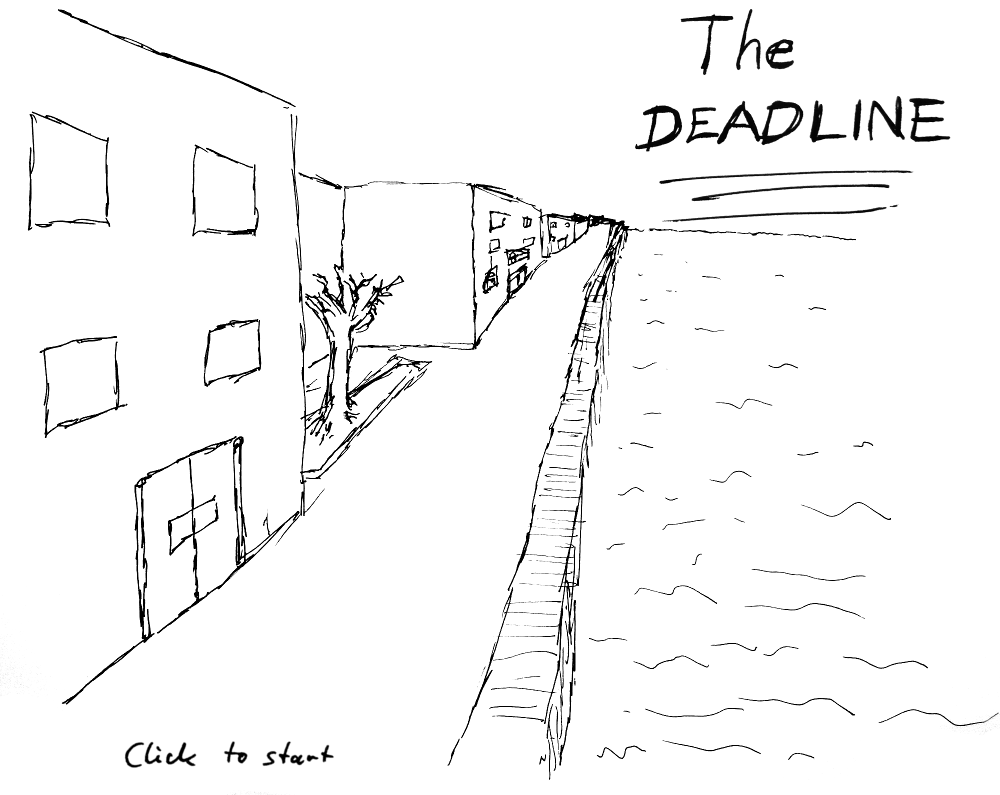 The Deadline Title Screen